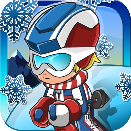 Winter Games Mountain Skiing - Go For The Gold iOS App