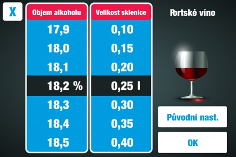 Alkohol kalkulačka screenshot 4