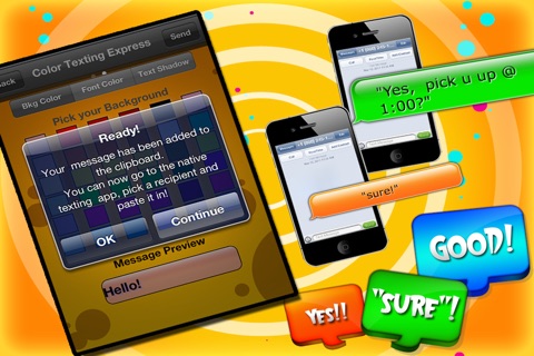 Color Texting Express Lite screenshot 4