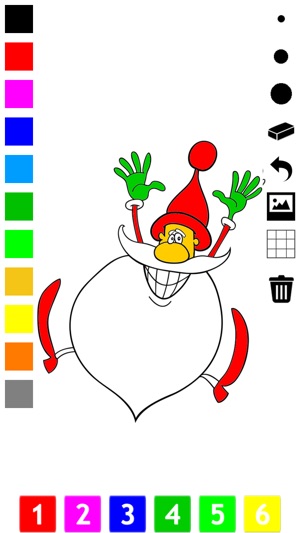 圖畫書 聖誕節兒童：有很多圖片喜歡聖誕老人，雪人，精靈和禮物。遊戲學習：如何畫一幅畫(圖1)-速報App