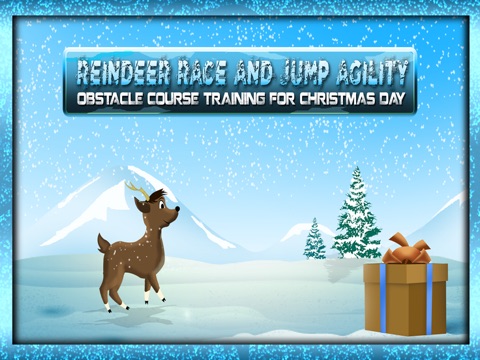 reindeer race and jump agility obstacle course training for screenshot 1 for reindeer race and jump agility obstacle course training for christmas day