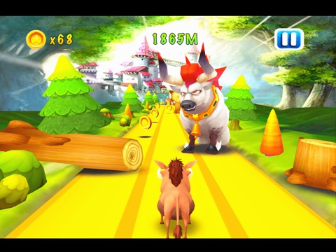 Mega Battle Run－ Folt Pig Throne Republique Perils duel Joust HD screenshot 4