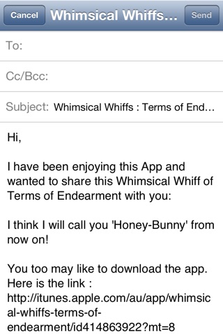 Terms of Endearment - Whimsical Whiffs screenshot 3