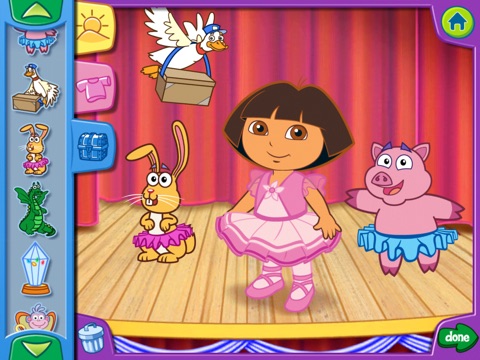 Dora's Dress-Up Adventures HD screenshot 4