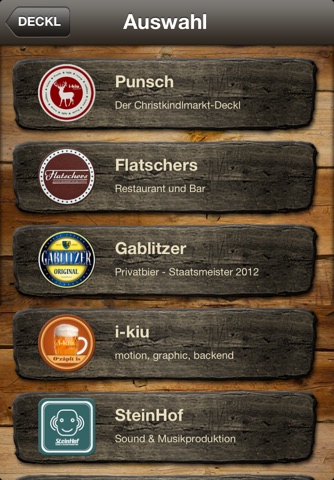 Deckl - DAS Bierdeckel Tool screenshot 2