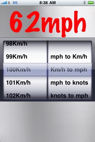 Speed Converter screenshot 2