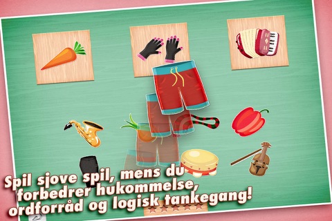 Spil for børn – en app for børn med 6 forskellige spil screenshot 3