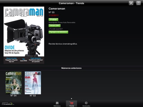 Revista Cameraman screenshot 4