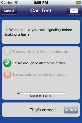 Car & Motorcycle DMV Test Prep - Texas Driver Ed screenshot 2