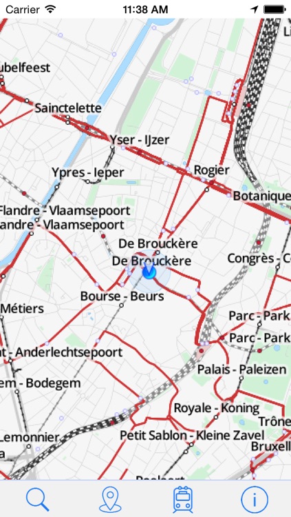 Offline Map Brussels - Guide, Attractions and Transport
