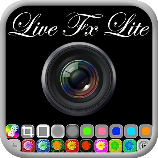 Live FX Lite (create your own, shareable photo effects, preview them live in camera view) Icon