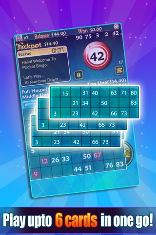 Pocket Bingo Free screenshot 3
