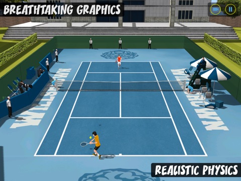 Flick Tennis HD screenshot 3