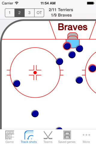 Tapshot Hockey Lite screenshot 2