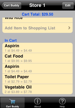 Cart Buddy screenshot 3