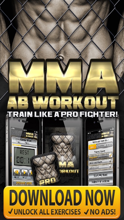 Ab Workouts MMA PRO - Core Strength Abdominal Flex Training & Personal Abs Trainer