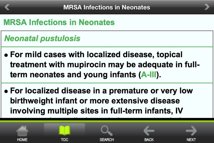 MRSA eGUIDELINE screenshot-4