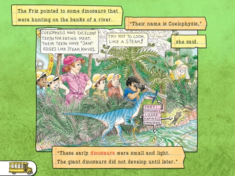 The Magic School Bus Dinosaurs screenshot 2