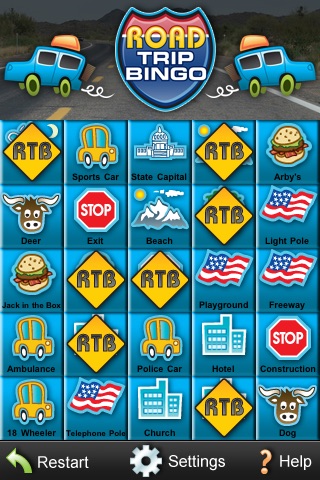 RoadTripBingo HD