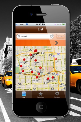Taxi Finder+ HD Lite screenshot 2