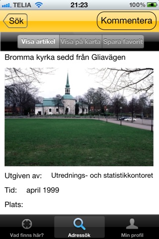 Historiska Stockholmsbilder screenshot 4