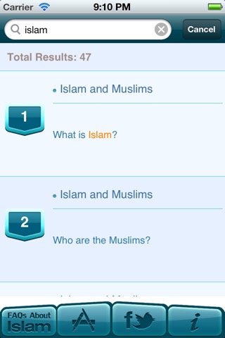 Islam Faqs screenshot 4