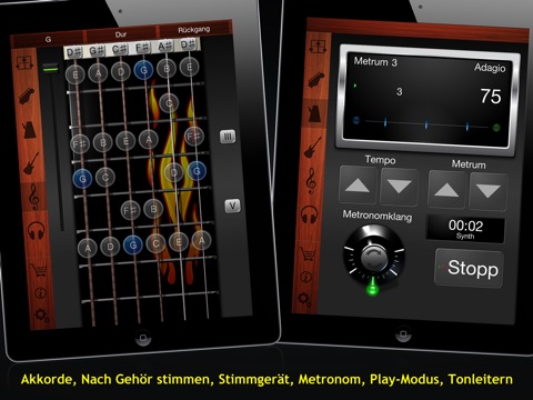 Guitar Suite HD - Metronome, Tuner, and Chords Library for Guitar, Bass, Ukulele screenshot 2