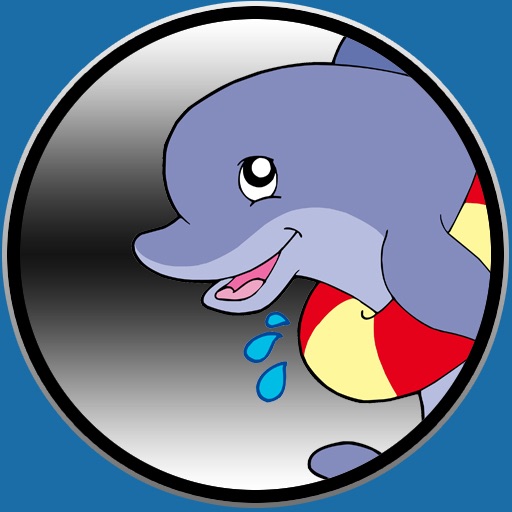 Dolphins for kids icon