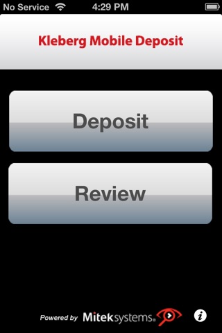 Kleberg Mobile Deposit screenshot 2