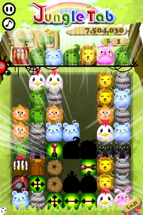 Jungle Tab Lite : Addictive Puzzle Game
