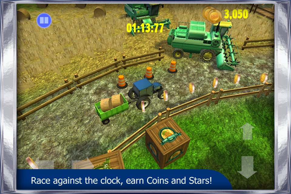 Tractor: Skills Competition - Farm Driver Skill Racing  Simulator Game screenshot 2