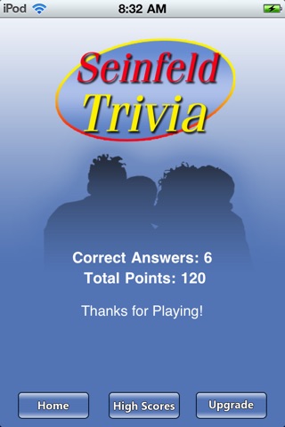 Seinfeld Trivia Lite screenshot 4