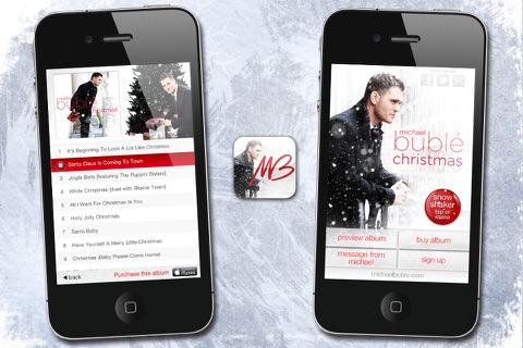 Michael Bublé Christmas App screenshot 3