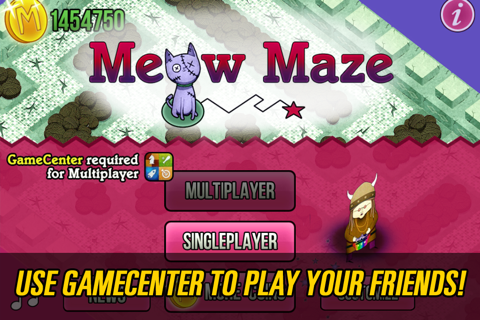 Meow Maze Zombie Cats Free Game 3d Live Racing screenshot 3