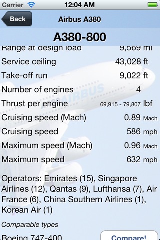 Encyclopedia of Airliners screenshot 3