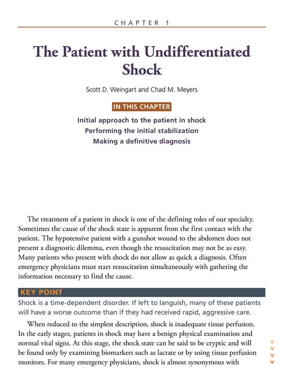 Emergency Department Resuscitation of the Critically Ill