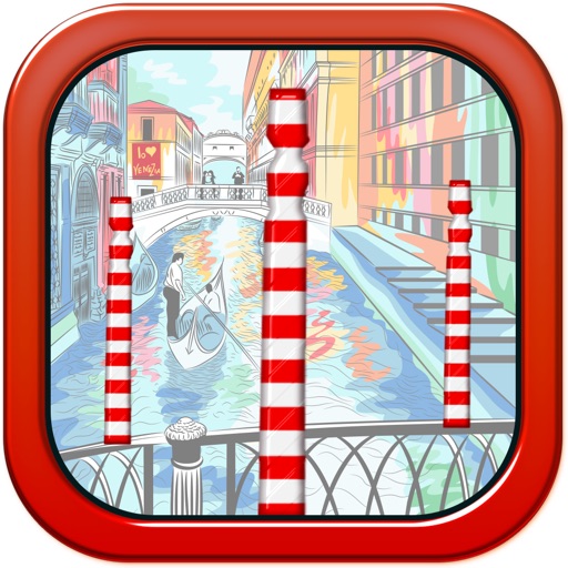 Venice Italy Ring Toss Boat Tour Grand Canal Skill Game PRO iOS App