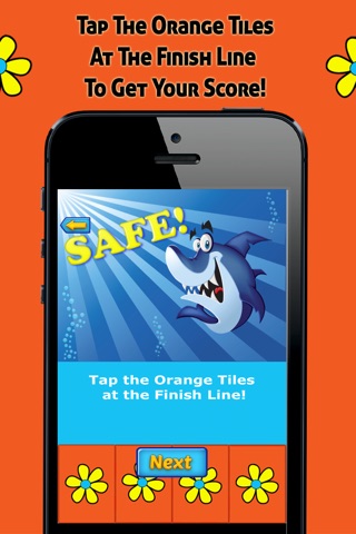 Do Step The White Tile - Don't Get The Shark or You're Out! screenshot 2