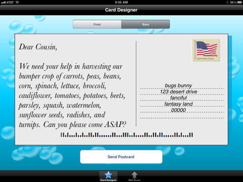 Postcards for iPad screenshot 4