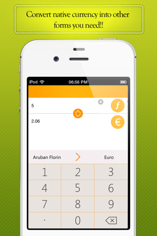 Live Currency Conversion Calculator Lite screenshot 2