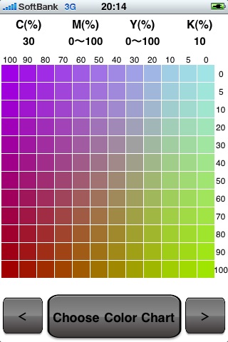 color Chart4 screenshot 3