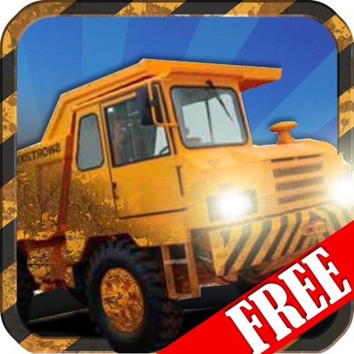 Mega Construction Truck Race Free : Big Tractor Racing Sim iOS App