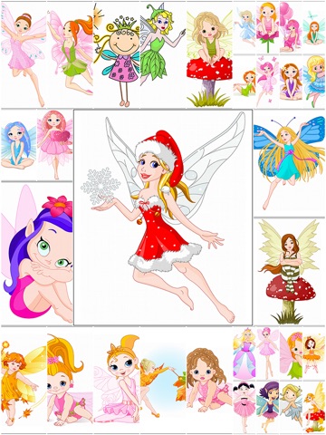 Fairy Coloring Free screenshot 2