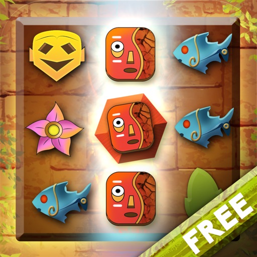 Temple Crush - Fun Lost Jungle World Match 3 Puzzle Game For Kids Over 2 FREE Version icon