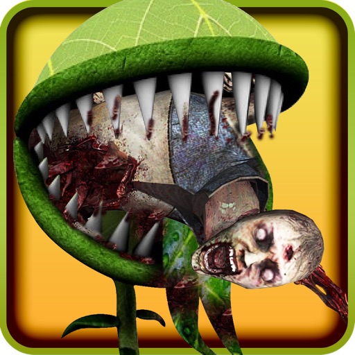 Monster Triffid Plants Chasing Zombies iOS App