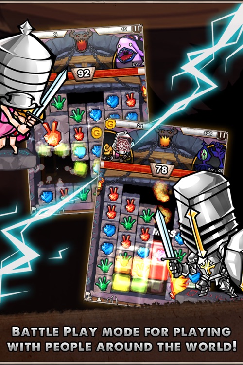 Dungeon Block: Girl, Rescues Knight!