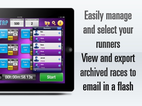 Run Lap Tap HD screenshot 2