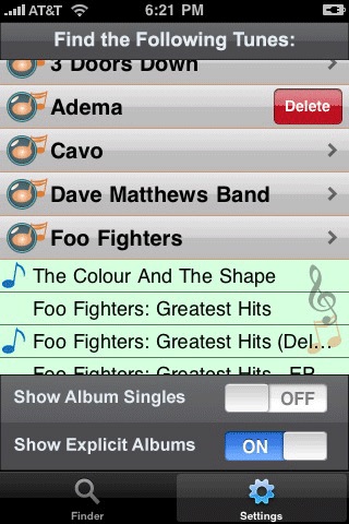 Tune Finder 2 screenshot 2