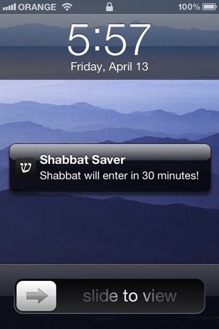 Shabbat Saver screenshot 3