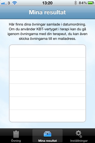 KBT – beteendeövning screenshot 3